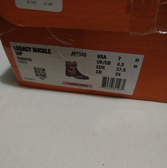 Merrell Legacy Buckle Waterproof Leather Boots - Picture 8 of 13